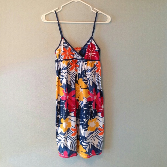 NWOT! Prett Multi Colored Floral Sun Dress