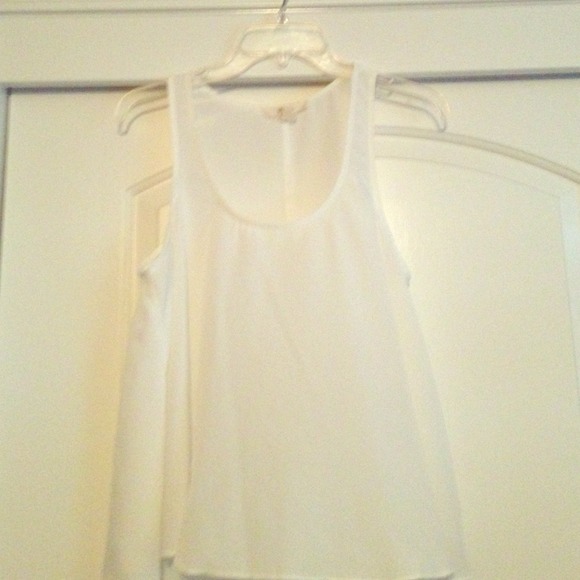 Fun sheer, flowy Forever 21 tank! ❤️