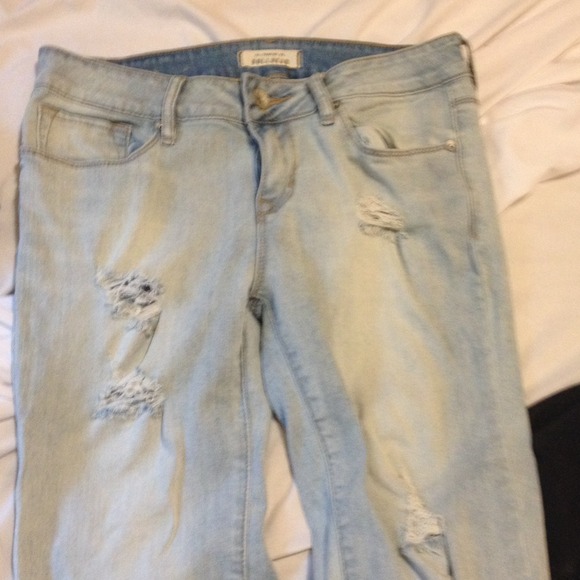 Pacsun light wash skinny jeans