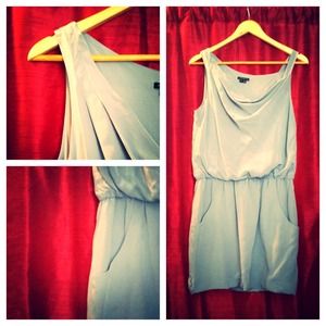 Theory gray dress extra pics