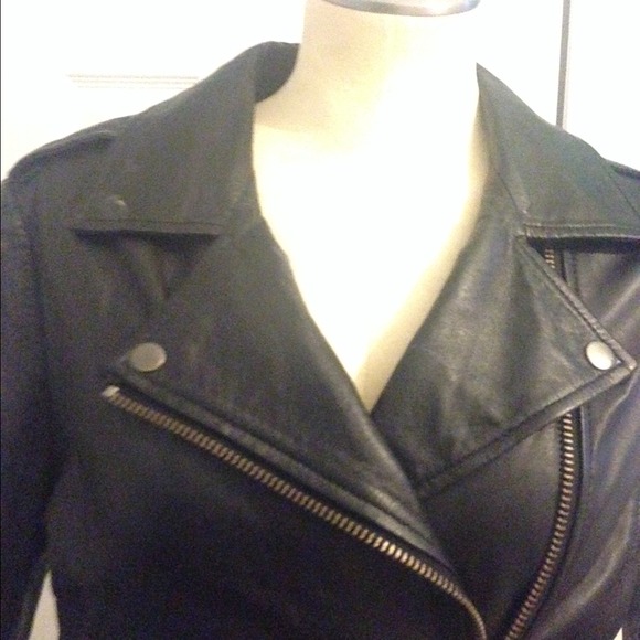 Authentic Leather Moto Jacket from OAK - Picture 4 of 4
