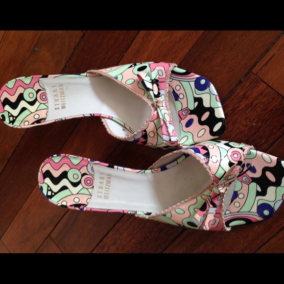 Stuart Weitzman patent leather shoes