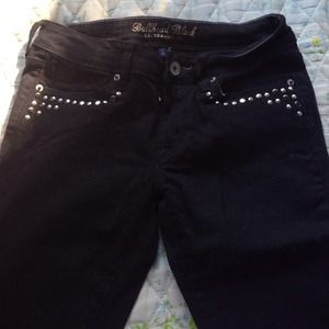 Pacsun bull head black denim