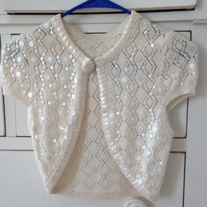 Vintage cardigan with sequins