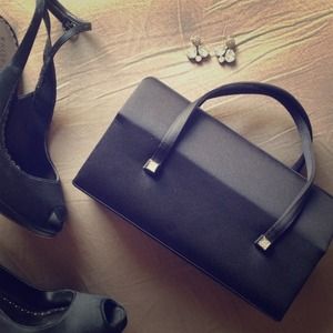 Black Formal Clutch - Used Once