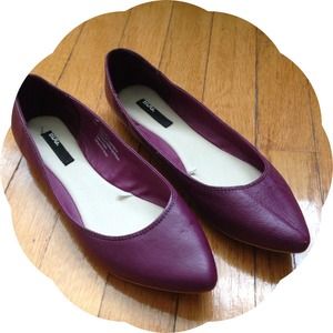 Cute Purple Flats