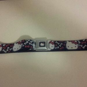 Hello kitty seatbelt belt.