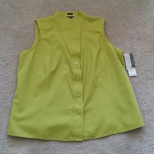 Green blouse