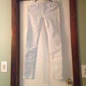 White Hudson Skinny Jean