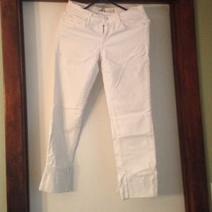 White Joes crop jean
