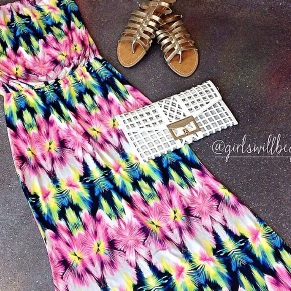 Beautiful strapless dress