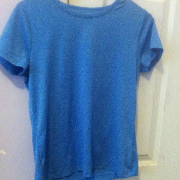 Blue izod fitness top