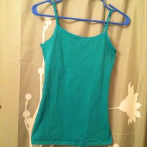 Teal tanktop