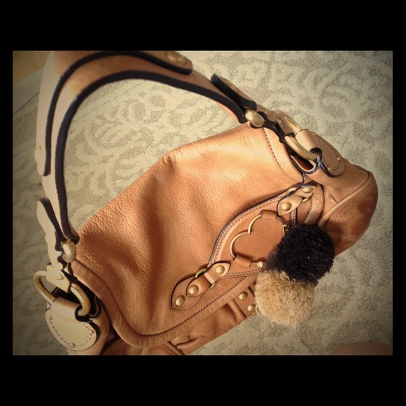 Juicy couture leather handbag