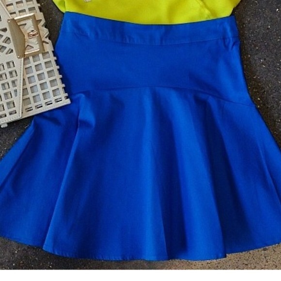 Cute blue skirt
