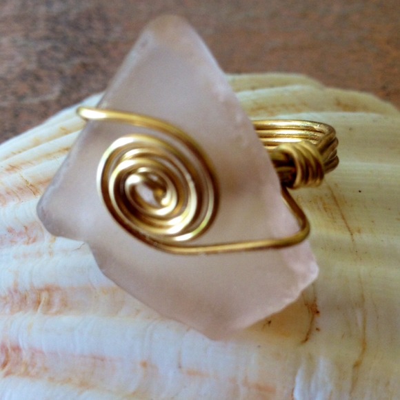 "SEAGLASS " Ring - Picture 2 of 3