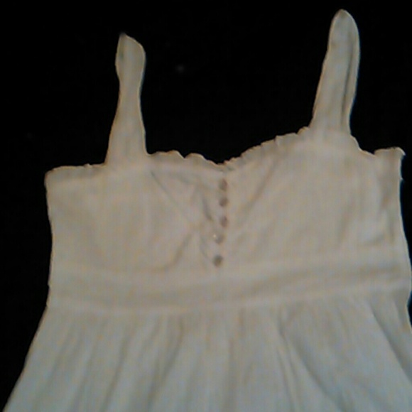 Maurices white sun dress!! Size 7/8