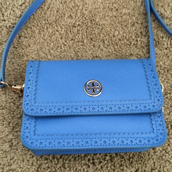 Blue Tory Burch Purse