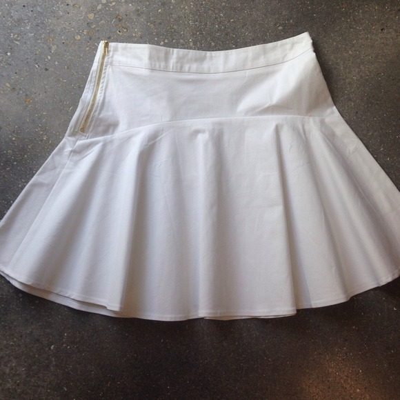 White skirt