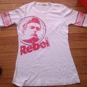 Rebel white shirt