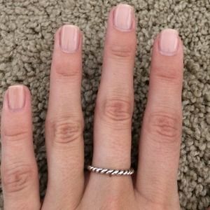 Tiffany Twist sterling silver ring size 6