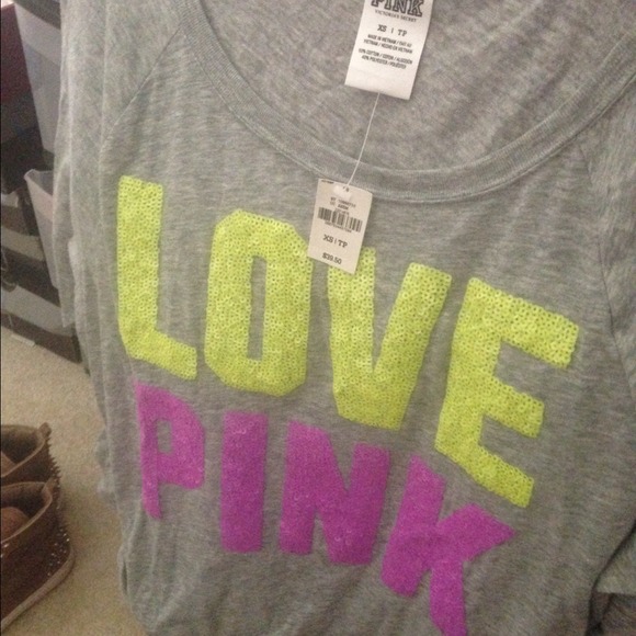 Victoria's Secret pink shirt