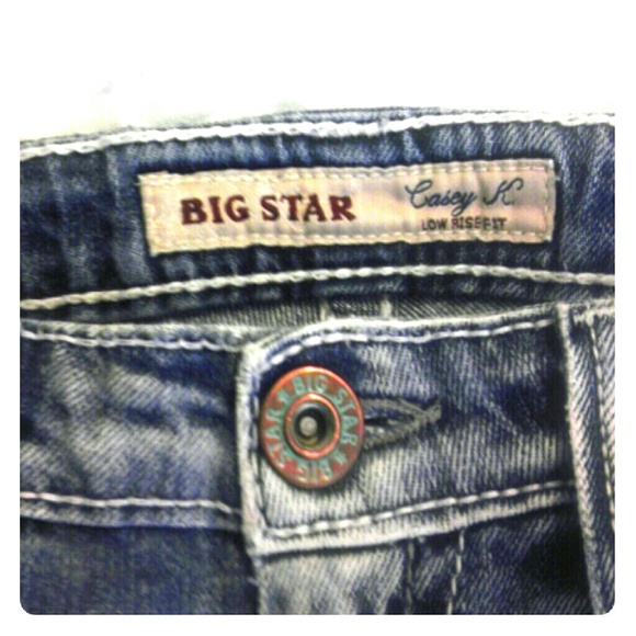 Big Star Casey K low rise fit jeans