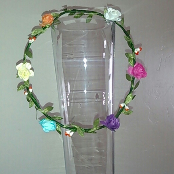 Colorful Flower Crown