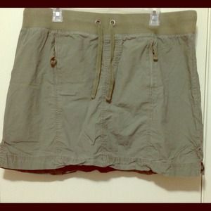 Army green skort