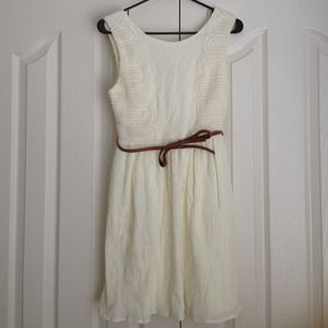 White Modcloth dress NWOT