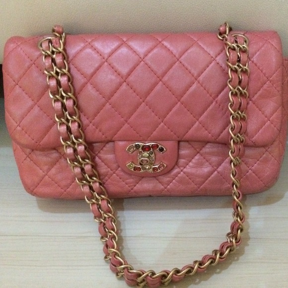 CHANEL precious single flap