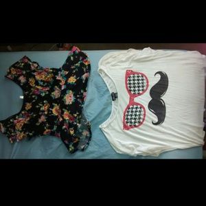 two large shirts