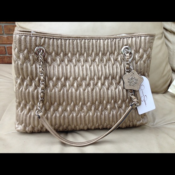 Jessica Simpson 'Pretty Whisper' Quilted Tote Bag