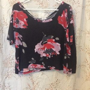 Black Kirra Crop Top