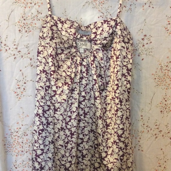 Silk tank top