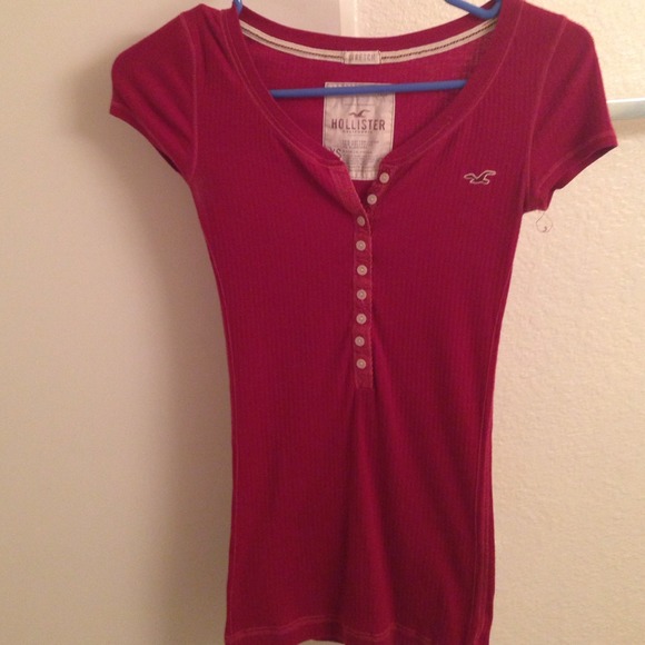 Hollister Short Sleeve Henley