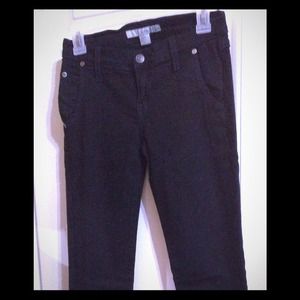 Black right skinny jeans