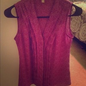 Business Casual Purple Tank Top