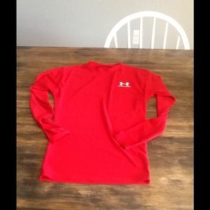 Red long sleeve under armour