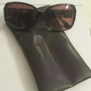 Michael Kors sunglasses and case