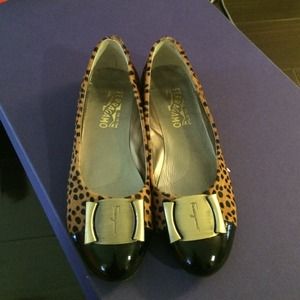 Animal print flat 7.5 used