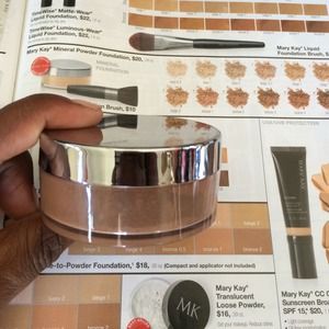 Mineral powder foundation