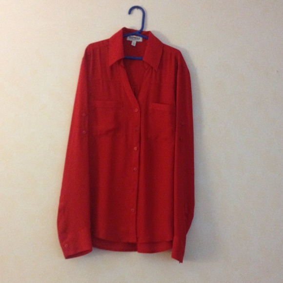 Red Express blouse - Picture 1 of 1