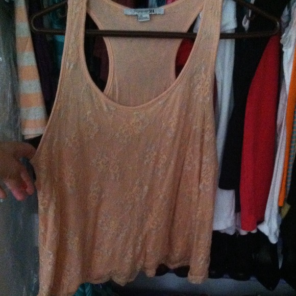 Very cute tank with lace