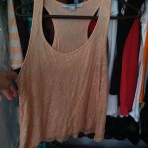 Very cute tank with lace