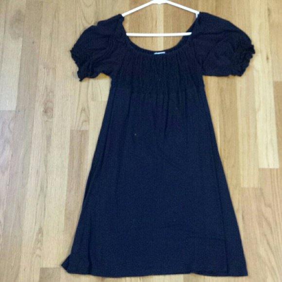 Black babydoll dress