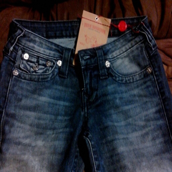 Dark blue true religion jeans