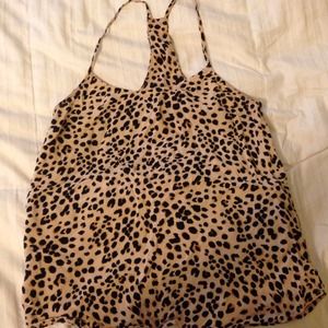 H&M racer back print top