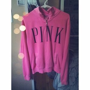 *On Hold* VS PINK Half-Zip Pullover!
