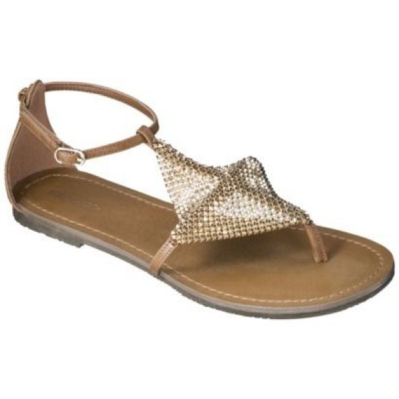 Xhilaration Shoes - Steve Madden shineyy inspired sandals